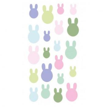 Stickers Puffies Lapins - Artemio - Thème Pâques - 21 pcs