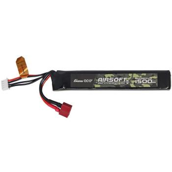 Gens Ace 25C 1500 mAh 3S1P 11.1 V Batteria Li‑Po Black per Airsoft Gun con T Plug
