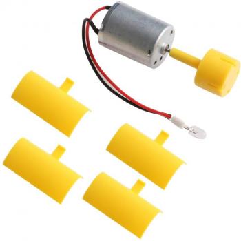 DC Micro Motor Vertical Axis Wind Turbine Blades