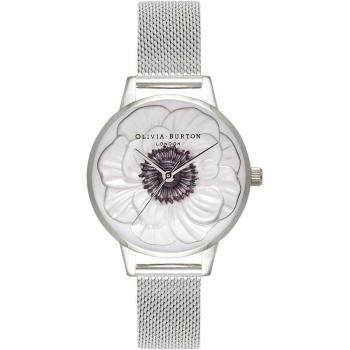OB16AN01 Olivia Burton Frauenuhr – Edelstahl‑Quarz‑Zifferblatt