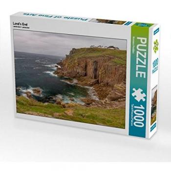 CALVENDO Puzzle Land's End - 1000 Teile Foto-Puzzle für entspannte Stunden