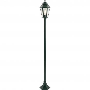 Qazqa New Orleans Grün Außen-Stehlampe – Klassisch/Antik, E27, 1-Flamme, Aluminium