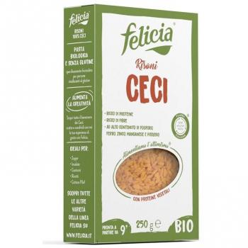 Risoni Orgânico de Grão-de-Bico 250g Felicia