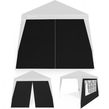 Casaria Pavillon, 2er Set Seitenwände für 3x3m Pavillon Wasserabweisend Seitenteile