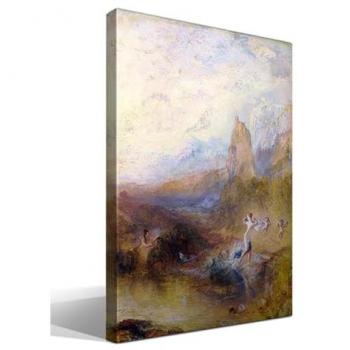 Cuadro Giclée “Glaucus y Escila” en Lienzo Algodón 100% con Bastidor 3 cm – España
