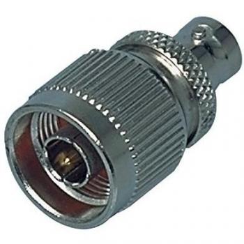 Valueline NC-302 adaptador de cable N (M) BNC (F) Plata