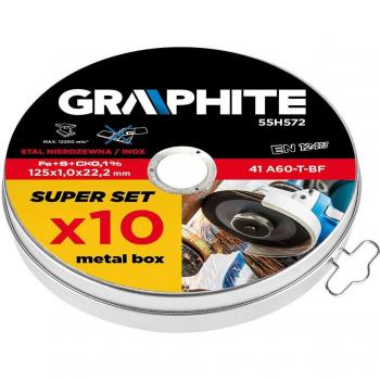 Kit de discos de corte Graphite 55H572