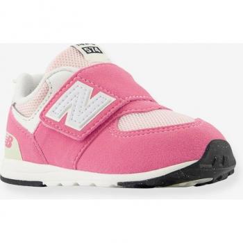 New Balance Calzature da Gioco per Neonato 57 Hook & Loop Rosa Reale EU 26