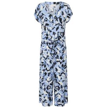 Baby Blue Crop Jumpsuit