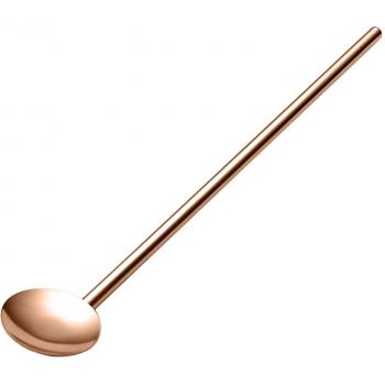 2‑in‑1 Stainless Steel Reusable Straws & Long Spoon Set – Multicolor, Tea Scoop, Cocktail & Coffee Stirrer