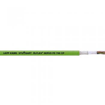 Cavo LAPP ÖLFLEX® SERVO FD 798 CP 8 x 0.25 mm² + 2 x 1 mm² Verde 100 m