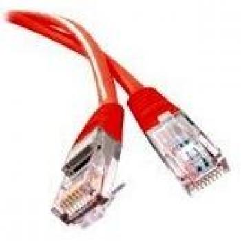 Exertis Connect Patchkabel F/UTP, CAT.5e, rot, 3.0 m