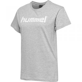 Camiseta femenina Hummel algodón estampado