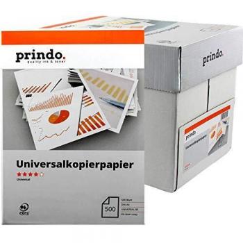 Universalpapier, 5X 500 Blatt, A4, 80g/m², weiß