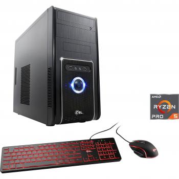 CSL PC Sprint V28880 Computer Gr. Microsoft Windows 11 Home (64 Bit), 8 GB RAM 500 GB SSD, schwarz