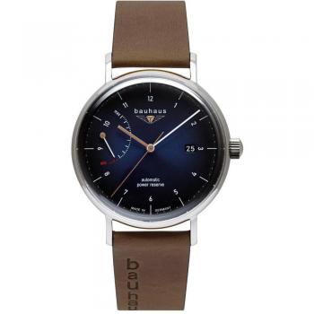 Bauhaus Classic Leather Strap Automatic Watch