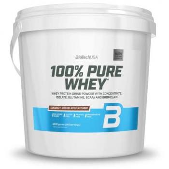 BIOTECH USA 100% Pure Whey 4000 Grammi Cioccolato Cocco