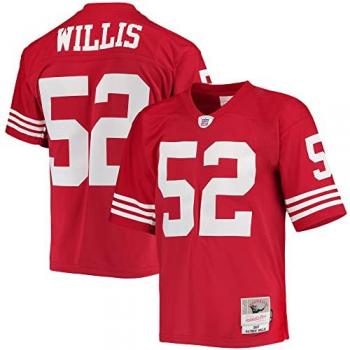 NFL-Trikot San Francisco 49ers Patrick Willis (2007) – Herren – Größe S – Rote Farbe