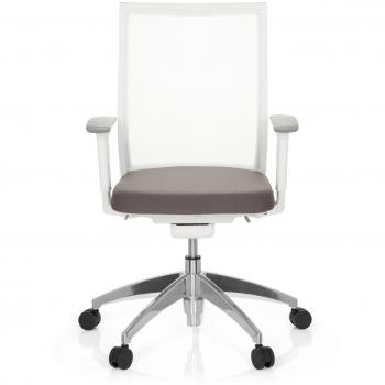 Hjh OFFICE ASPEN - Sedia professionale Grigio / Bianco