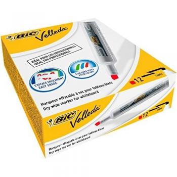 BIC PENNARELLO 12 PEZZI ROSSO