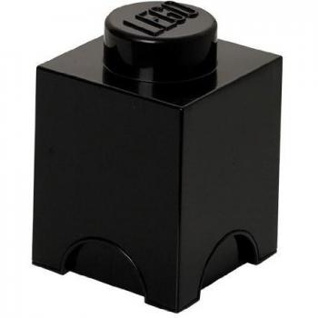 Boîte de rangement empilable 1,2 l noir