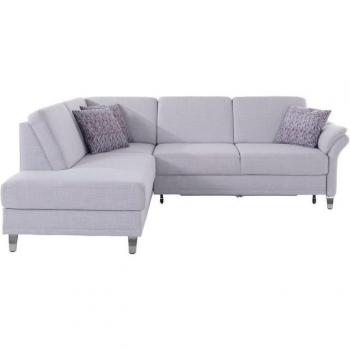 SIT & MORE Clio L‑Form Ecksofa – Bettfunktion optional, Bettkasten, Federkern
