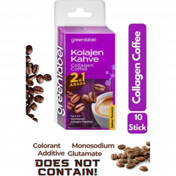 Café Colágeno Verde 2 en 1 12g – 10 Unidades