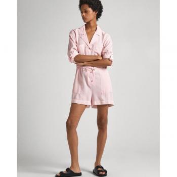 Pepe Jeans Elison Tuta Corta Donna Rosa XS