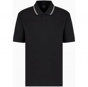 Polo Casual Negro para Hombre – Armani Exchange