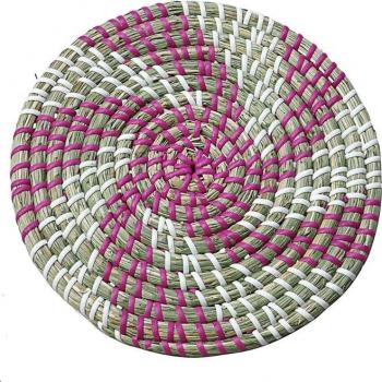 Boho Hanging Seagrass Wall Art