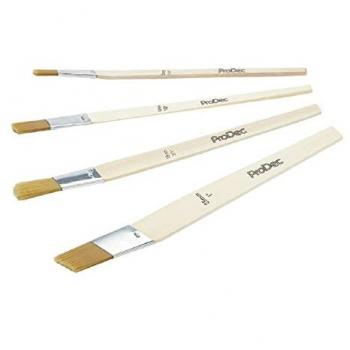 Fitch Brush Set with Synthetic Slant Cut Linings – 4 Pieces