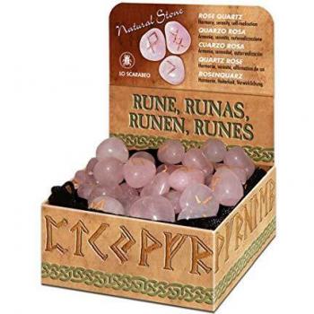 Runas cuarzo rosa