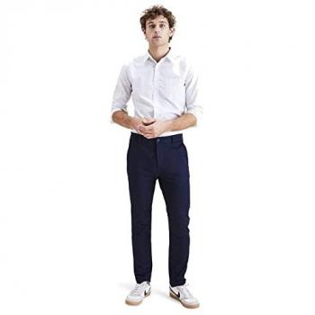 Dockers Pantaloni Chino Original Skinny Navy Blazer 36