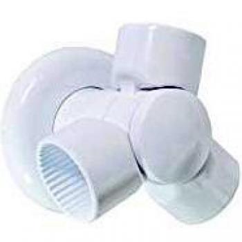 Supporto per maniglia del bagno con snodo bianco eK Design EH CPS RX A