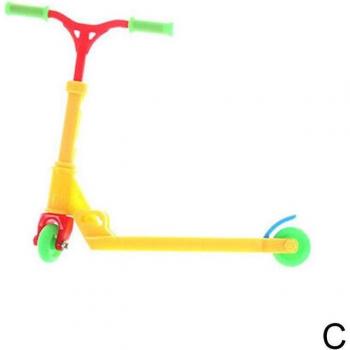 Children's Educational Mini Finger Scooter - Plastic Two-Wheel Toy