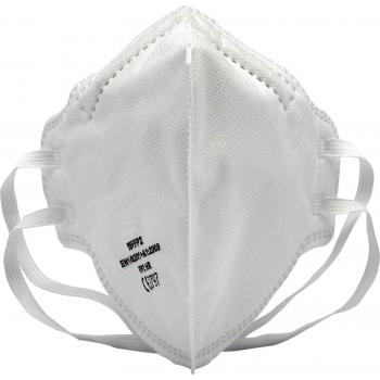 Draper FFP2 SI MOD Fold Flat Face Masks Pack of 20 - High-Quality Protection for Everyday Use - Superior protection against airborne particles and particulates