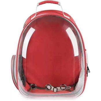 Mochila Transparenta Espacial para Cachorros