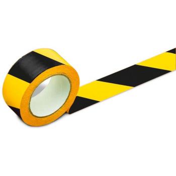 Ruban de Marquage au Sol Moravia ProLine Jaune Noire 50 × 33 m