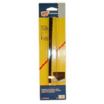 Sierra espiral 16 cm BL-12 con 5 dientes de corte