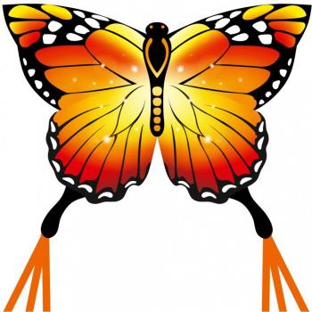 Kinderdrachen Einleiner Drachen HQ Butterfly Kite Monarch