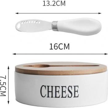 Boîte de Rangement Couvercle Bambou