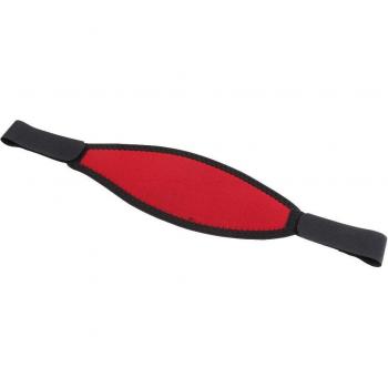 Neoprene Diving Mask Strap - Easy Adjust - Red/Black/Grey