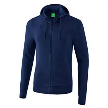 Erima Basic Kapuzenjacke Kids Dunkelblau 128