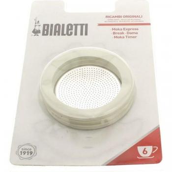 Filtro con guarnizioni per caffettiera Bialetti da 6 tazze