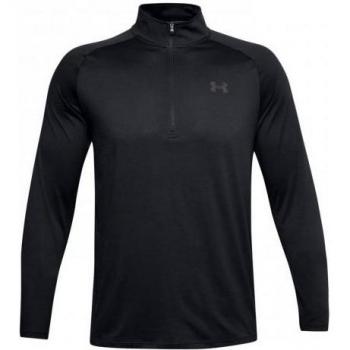 Under Armour 2.0 Herrenoberteil mit Reißverschluss schwarz/kohle XXL