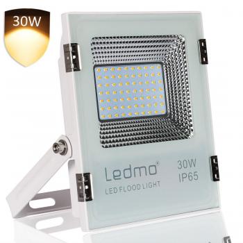 Faro LED Bianco Caldo 30W 2700K IP65