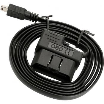 Cable de extensión OBD II 2 de 16 pines a Mini USB 180 cm