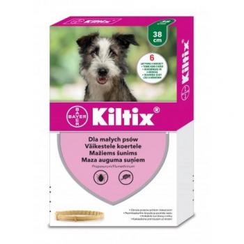BAYER KILTIX Obroża przeciw pchłom i kleszczom dla małych psów 38cm