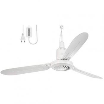 Mobiler 3-Flügel-Deckenventilator 105 cm