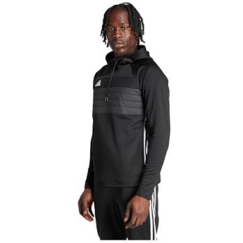 Sudadera con Capucha Adidas Tiro25 Essentials en Negro y Blanco